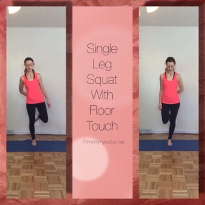 Single Leg Squat with Floor Touch