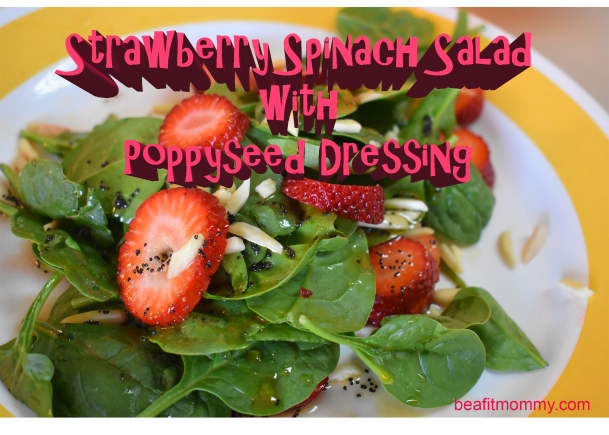 Thumbnail Strawberry Spinach Salad with Poppyseed Dressing
