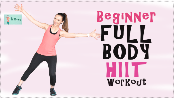Beginner full Body HIIT Workout Thumbnails